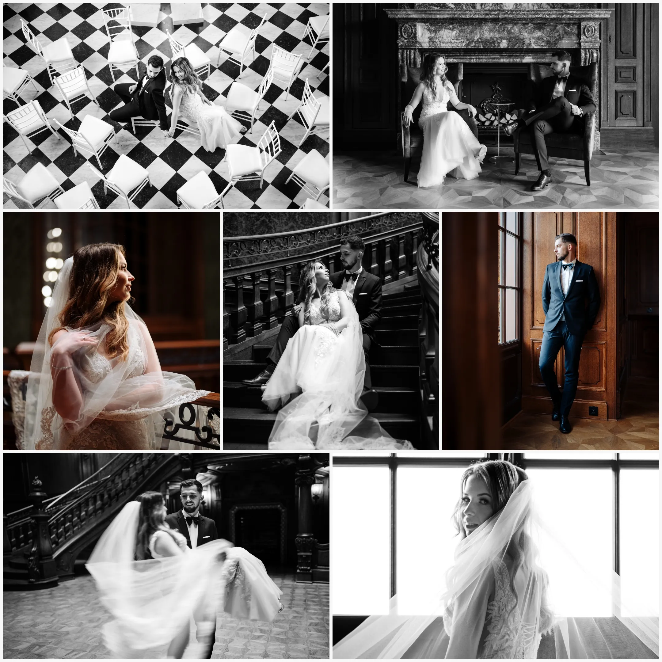 Sesja ślubna w Pałacu Goetz